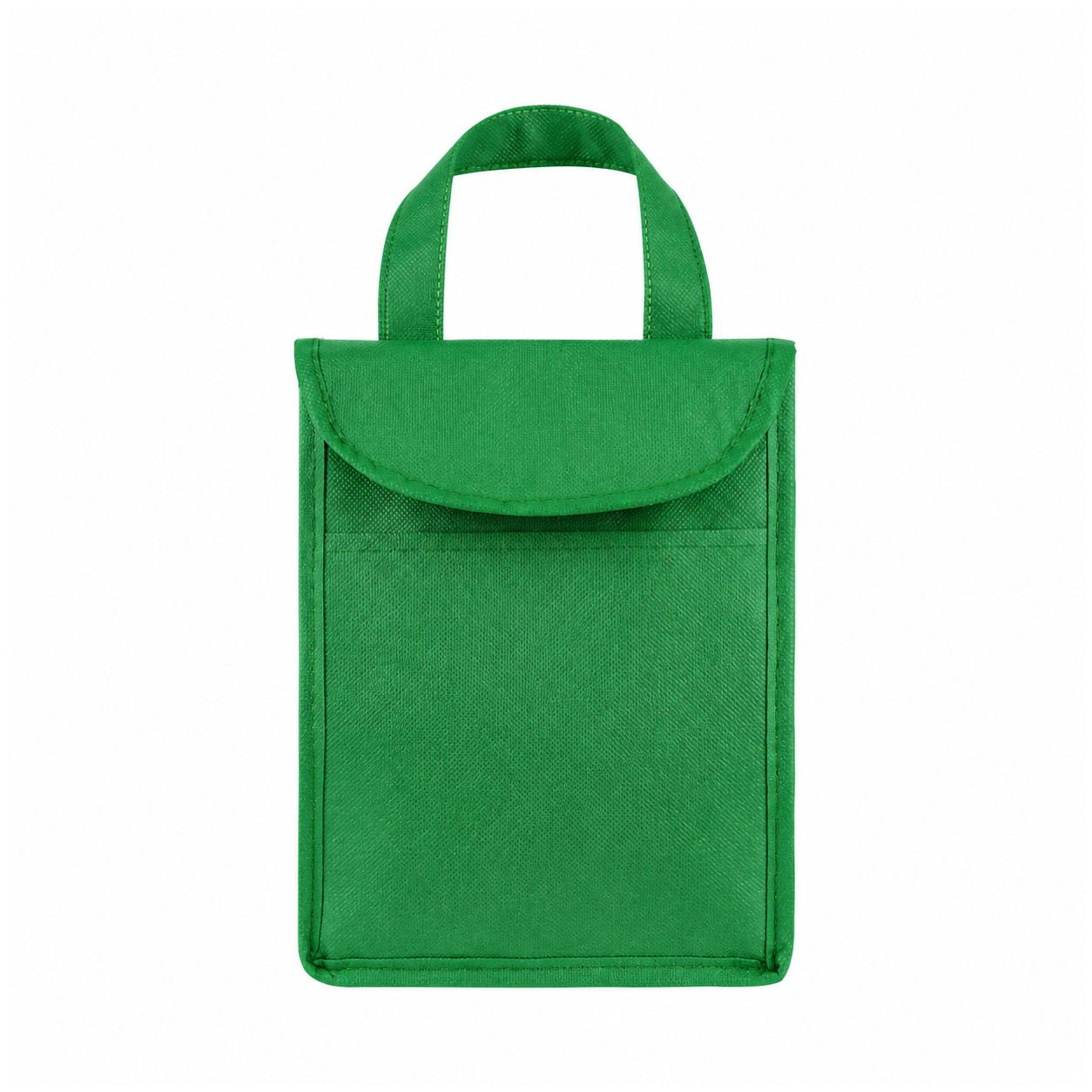 Thermal Non-Woven Lunch Cooler Tote — Green