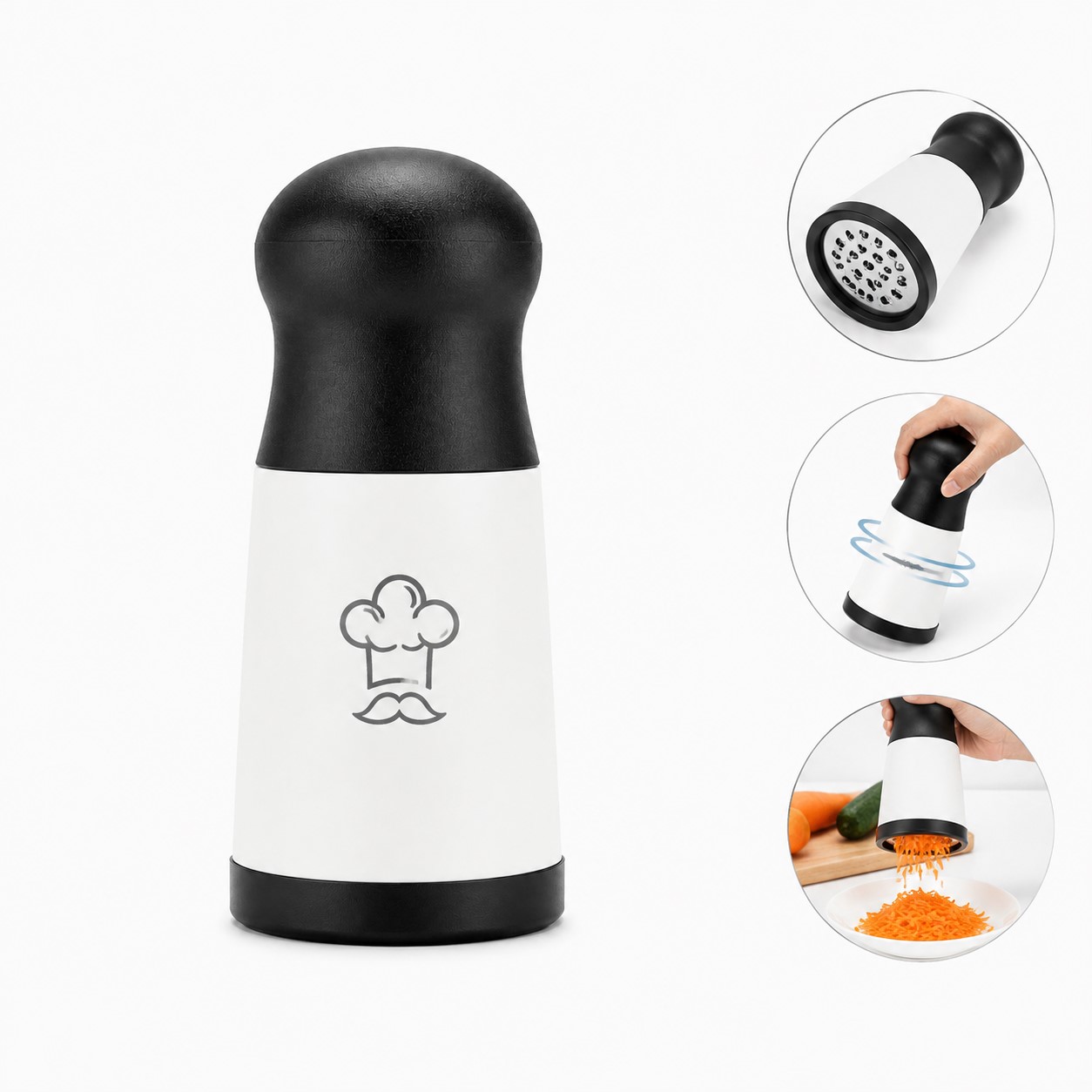 Rotary Stainless Steel Vegetable Grater