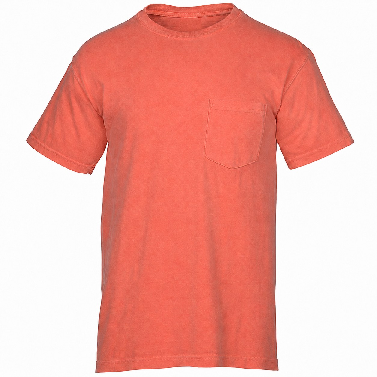 Garment Dyed Cotton Pocket Shirt — view 2