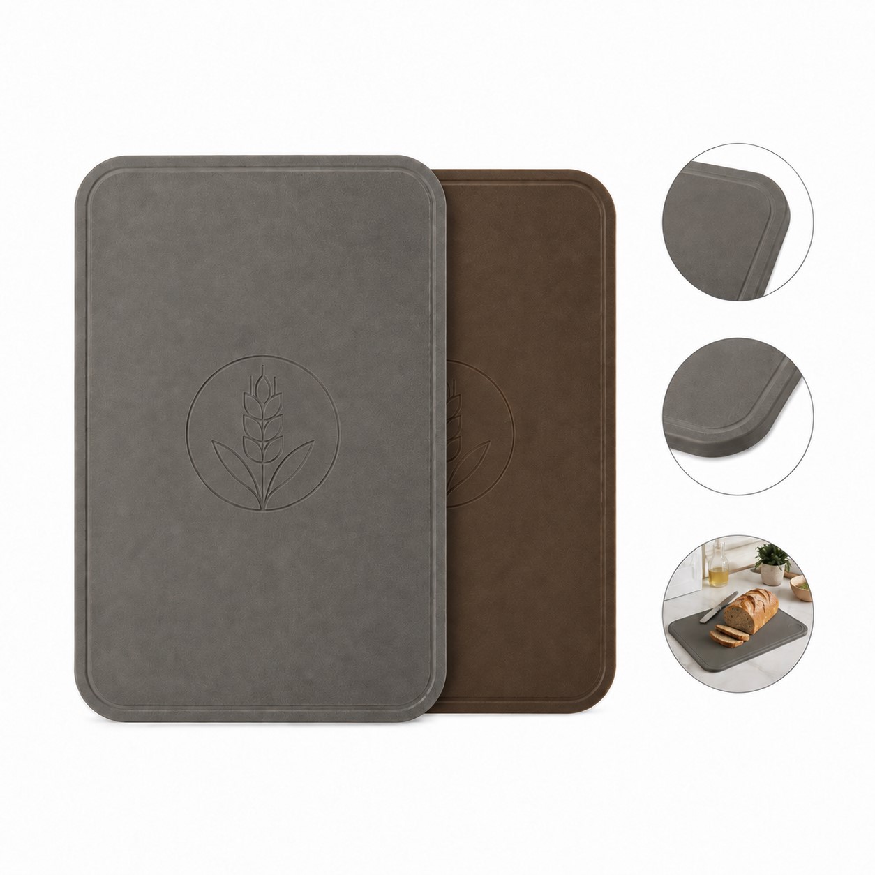Wheat Straw Dual Surface Cutting Board