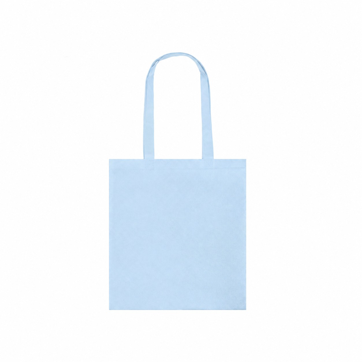 80GSM Non-Woven 13" Tote Bag — Baby Blue