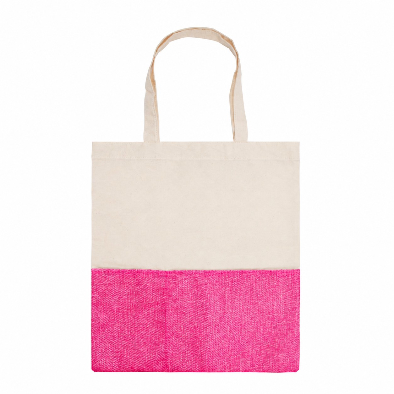 Cotton Tote Bag — Hot Pink