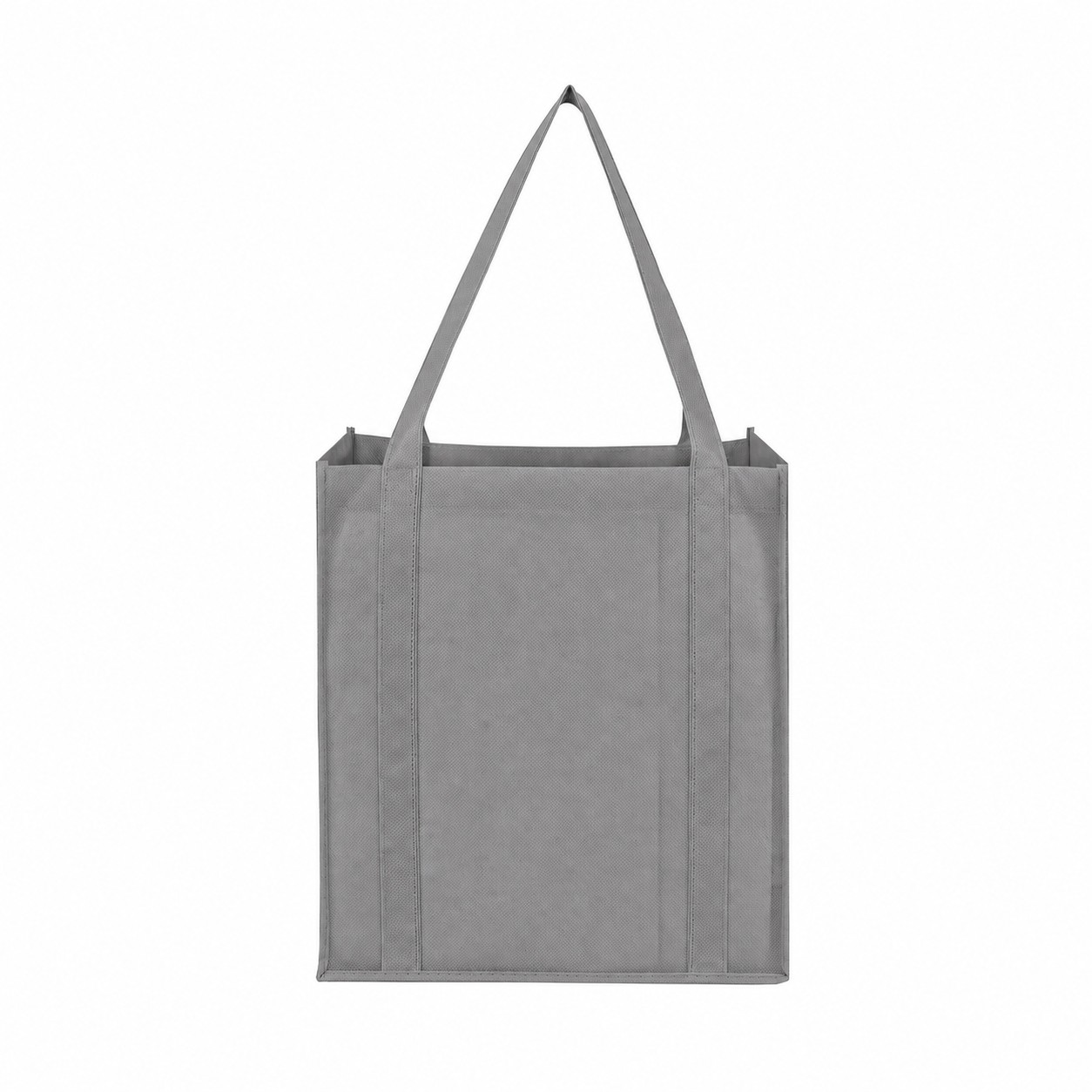 Reinforced Handles Tote Bag — Gray