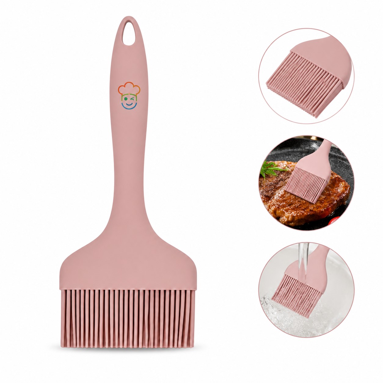 Wide Silicone Kitchen Basting Brush