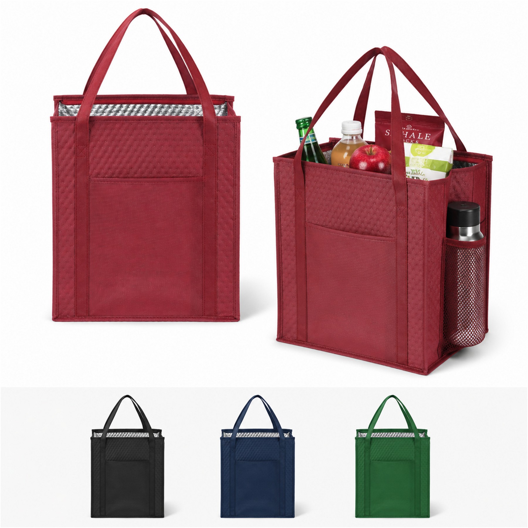 Zippered Storage Cooler Tote