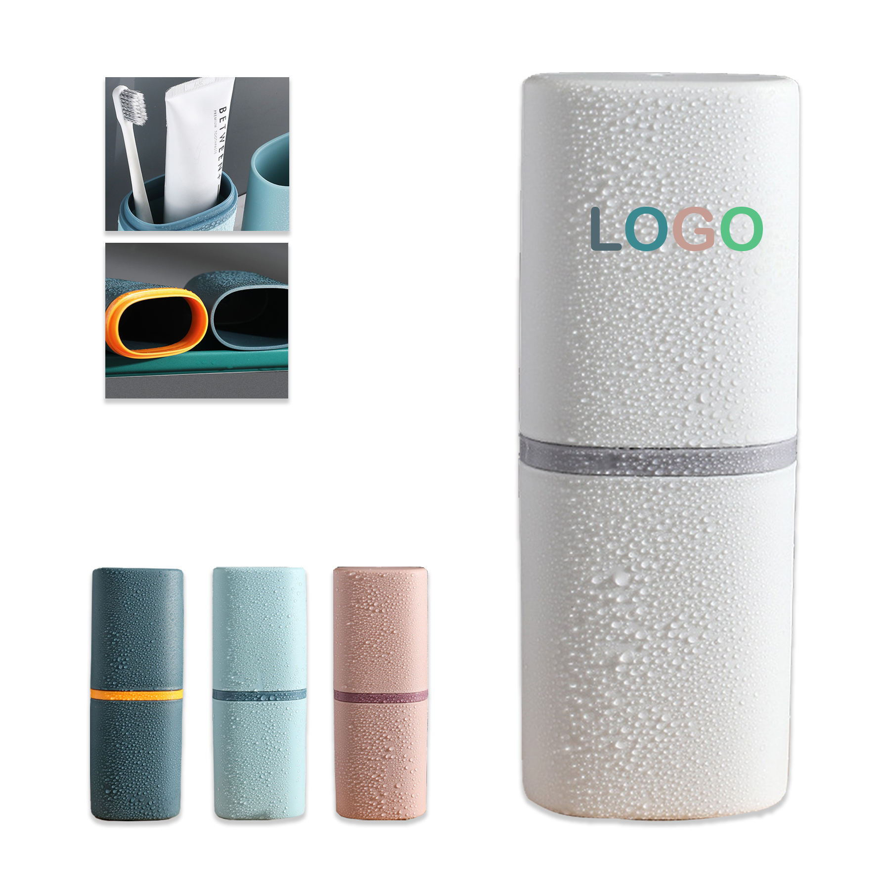 Plastic Toothbrush Travel Tube