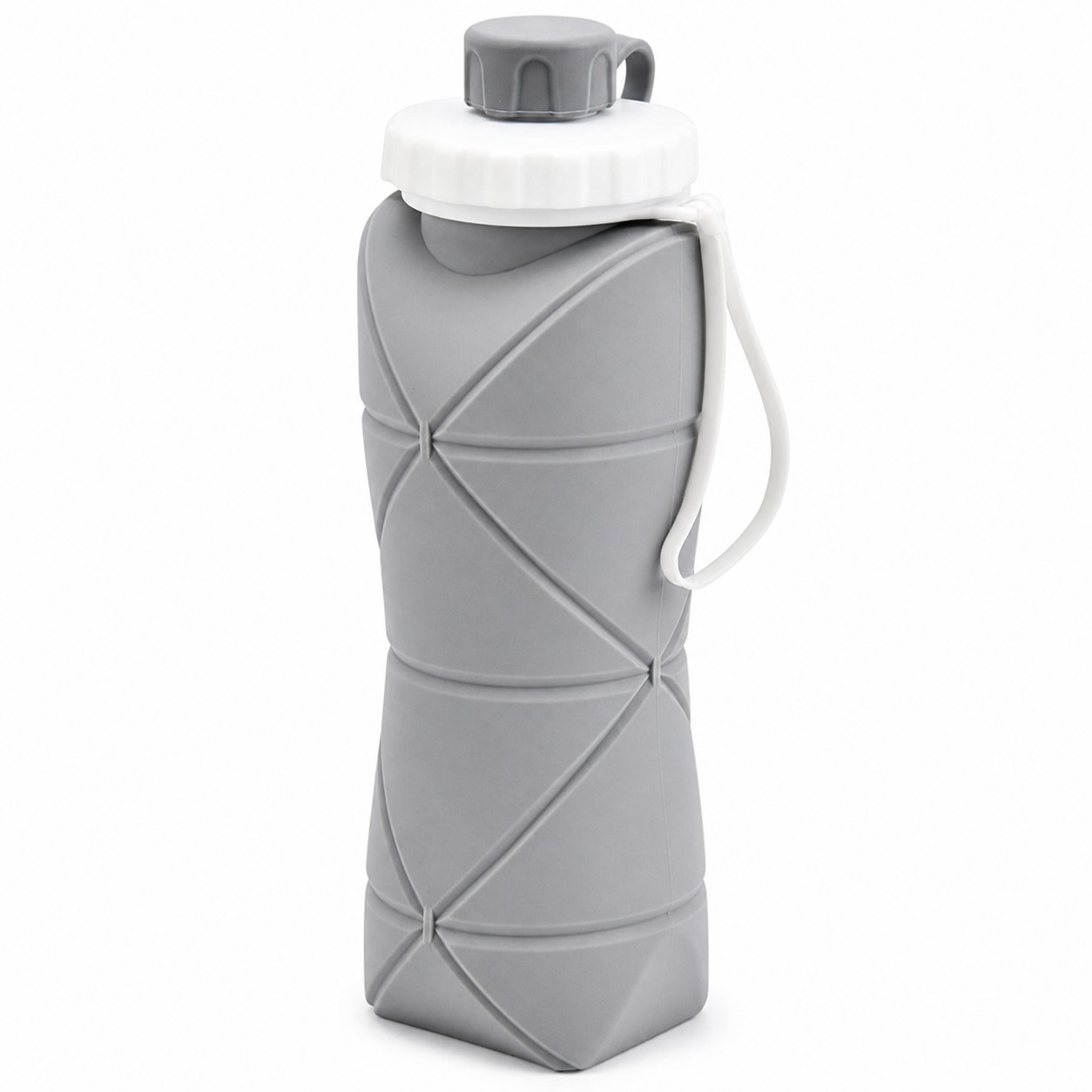 Square Collapsible Silicone Travel Bottle — view 2