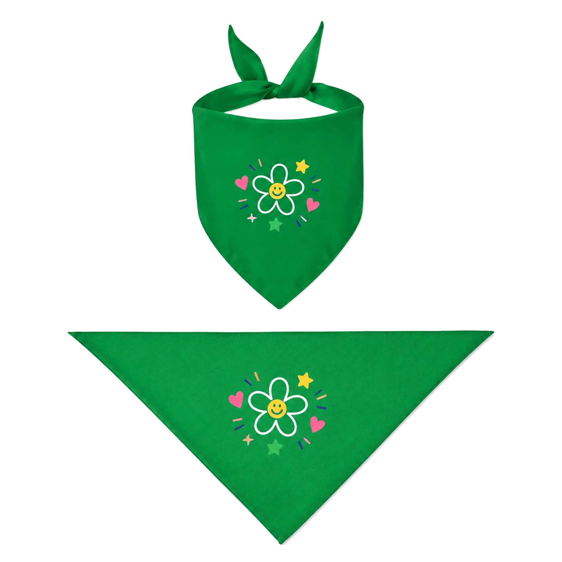 Adjustable Cotton Tie Pet Bandanna