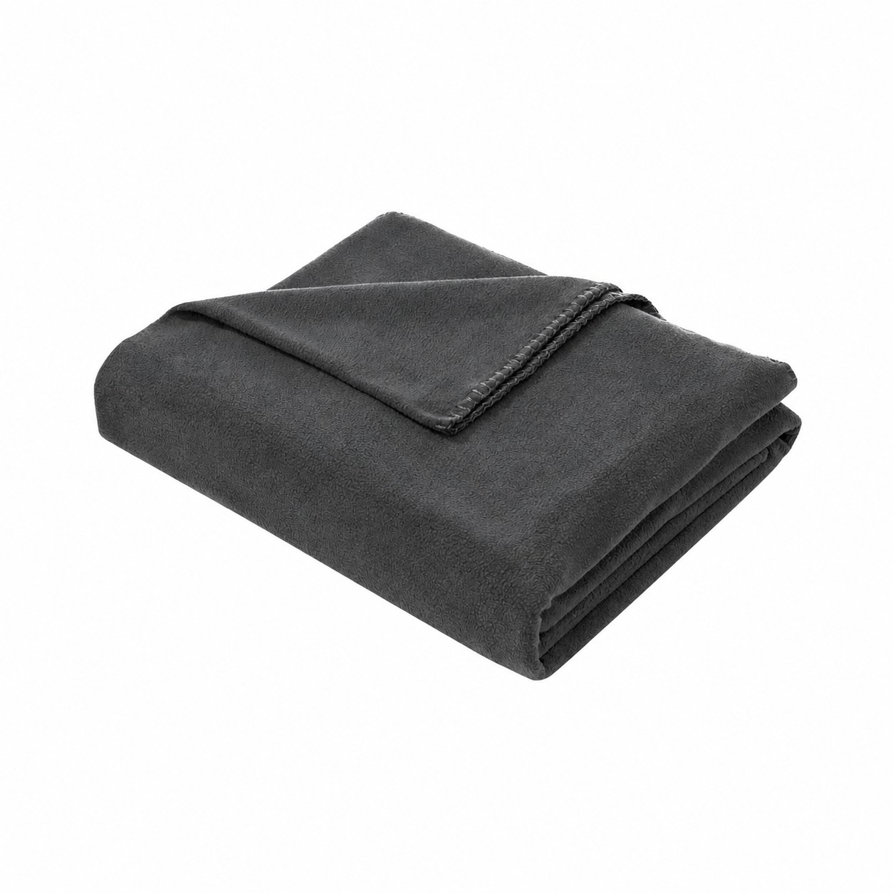 Medium 180GSM Fleece Blanket — Dark Gray