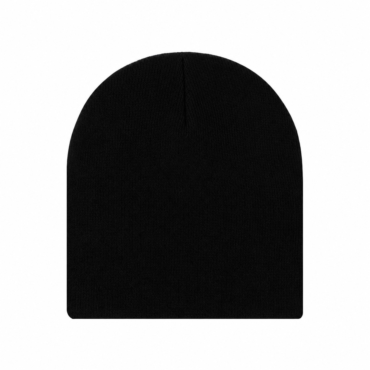 Acrylic 9" Beanie — Black