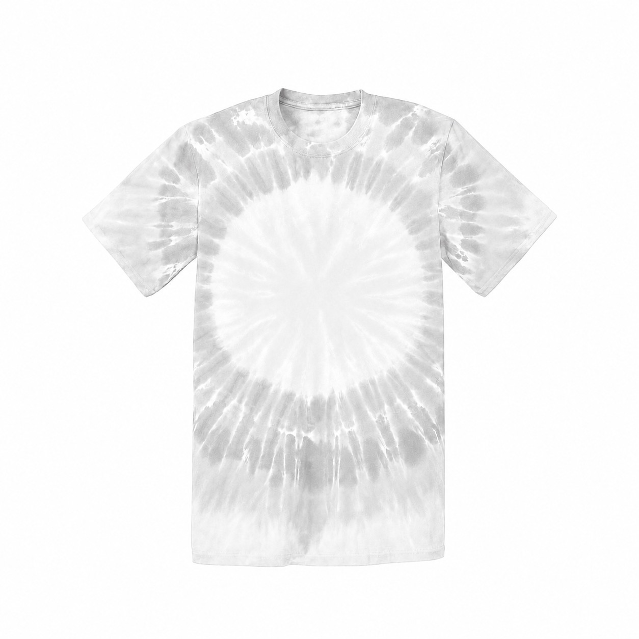 Rainbow Cotton Tie Dye Shirt — White