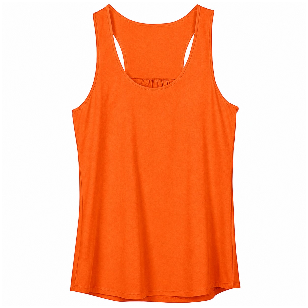 Ladies' Cotton Racerback Tank Top — Orange