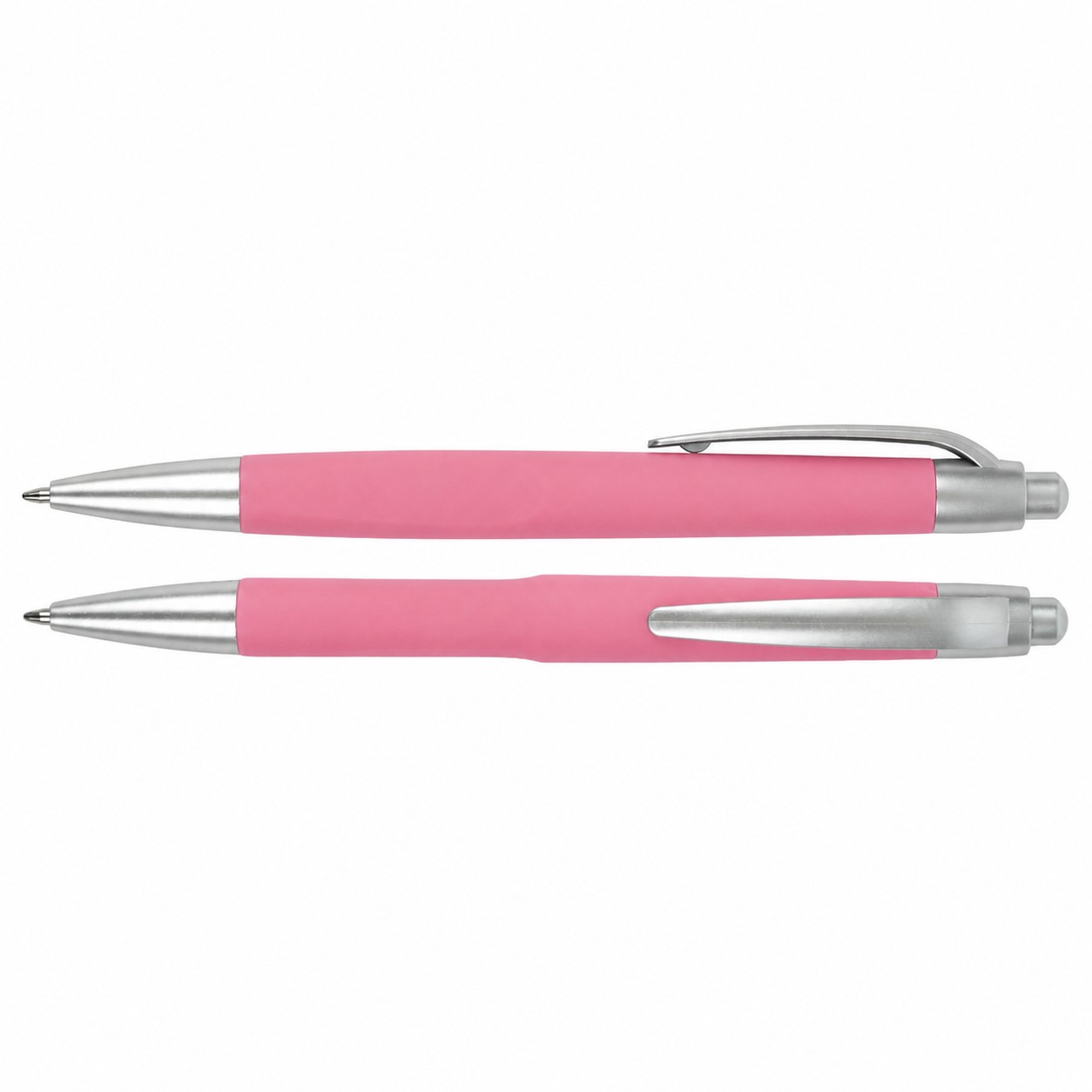 ABS Comfort Grip Ballpoint Pen — Pink