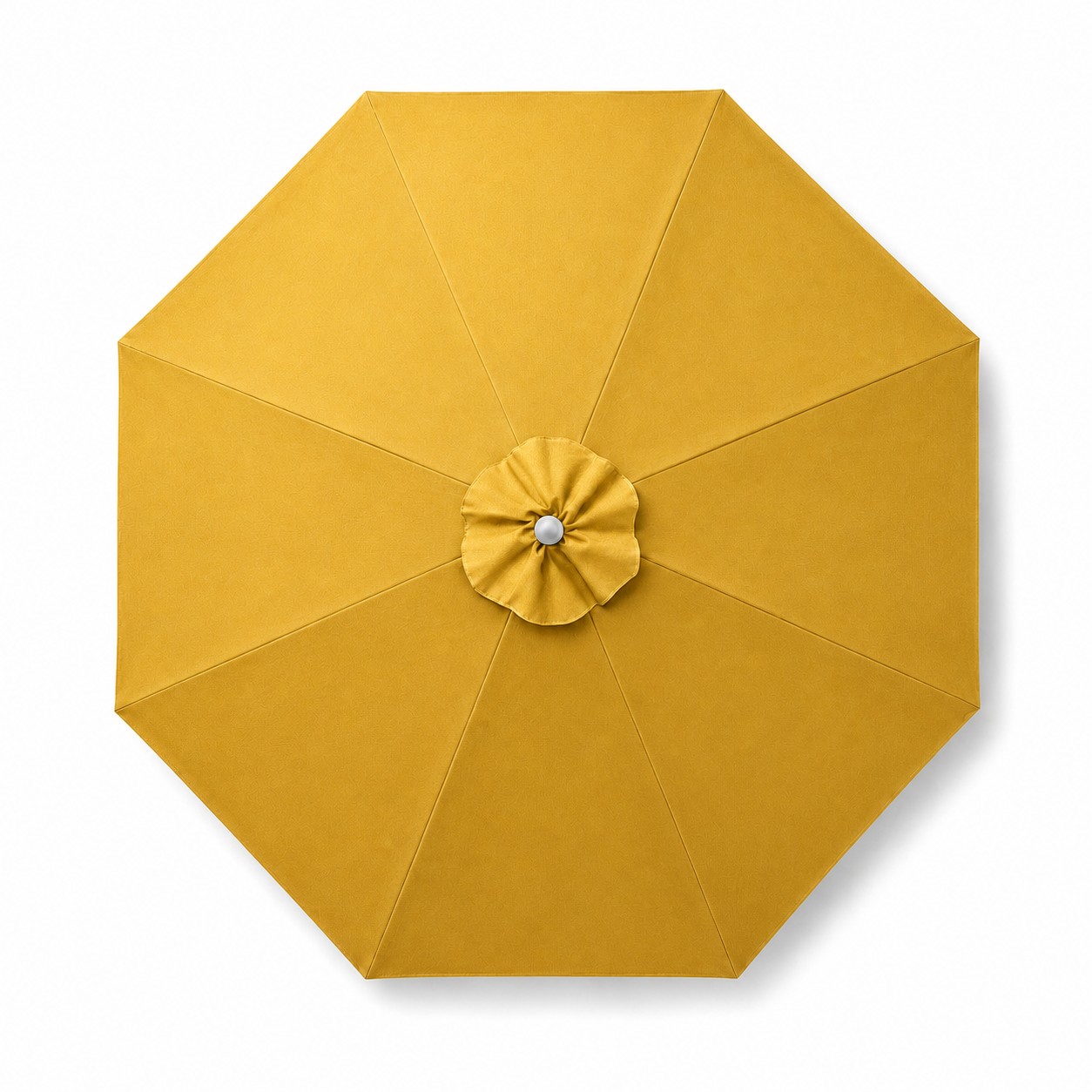 Nine Foot Commercial Market Umbrella — Gold