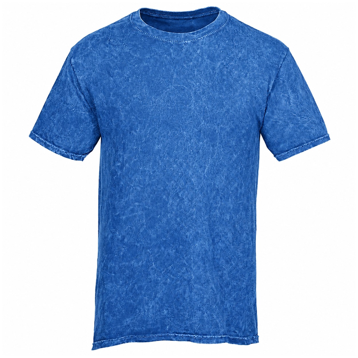 Vintage Wash Cotton Tie Dye Shirt — Blue