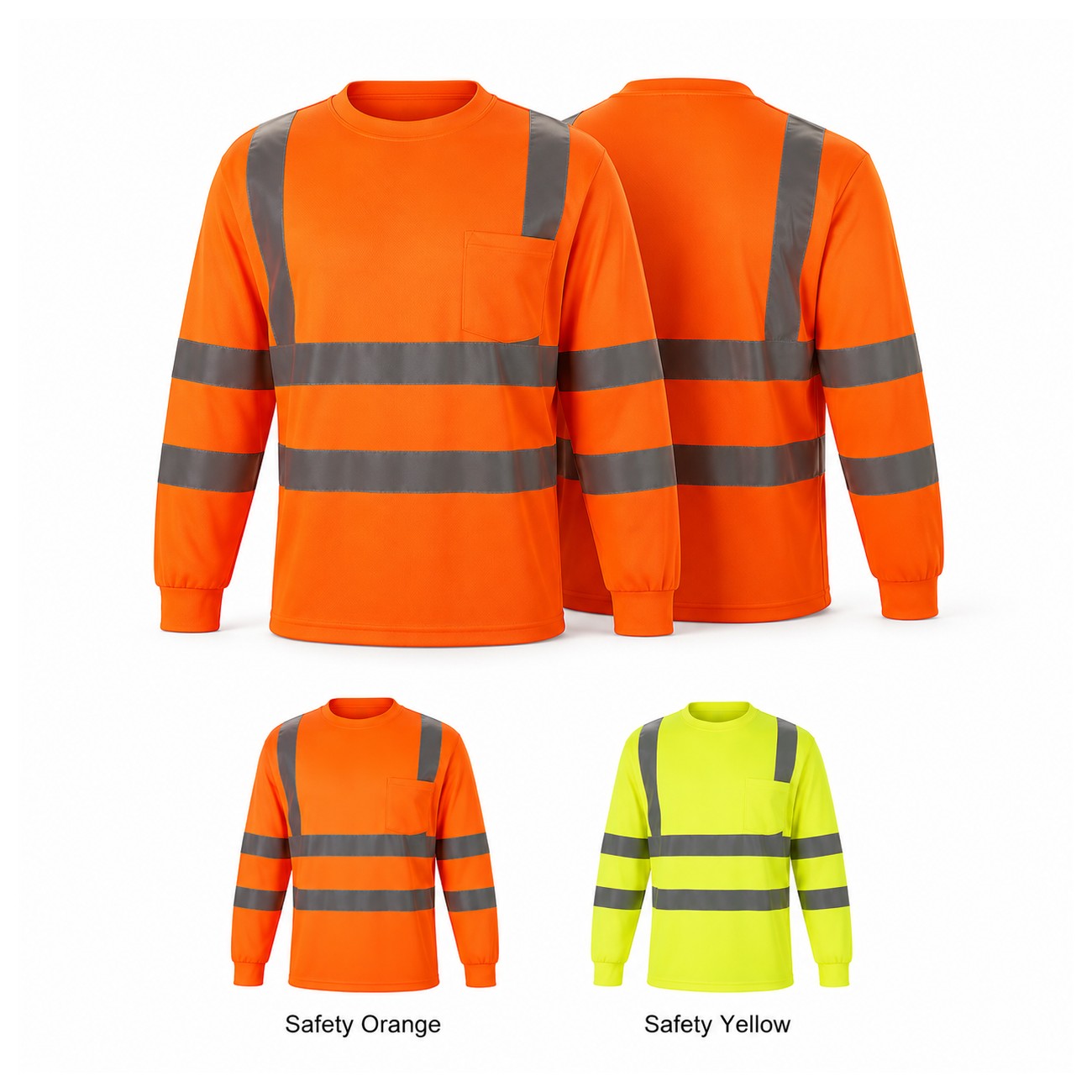 Hi Viz Reflective Safety T-Shirt