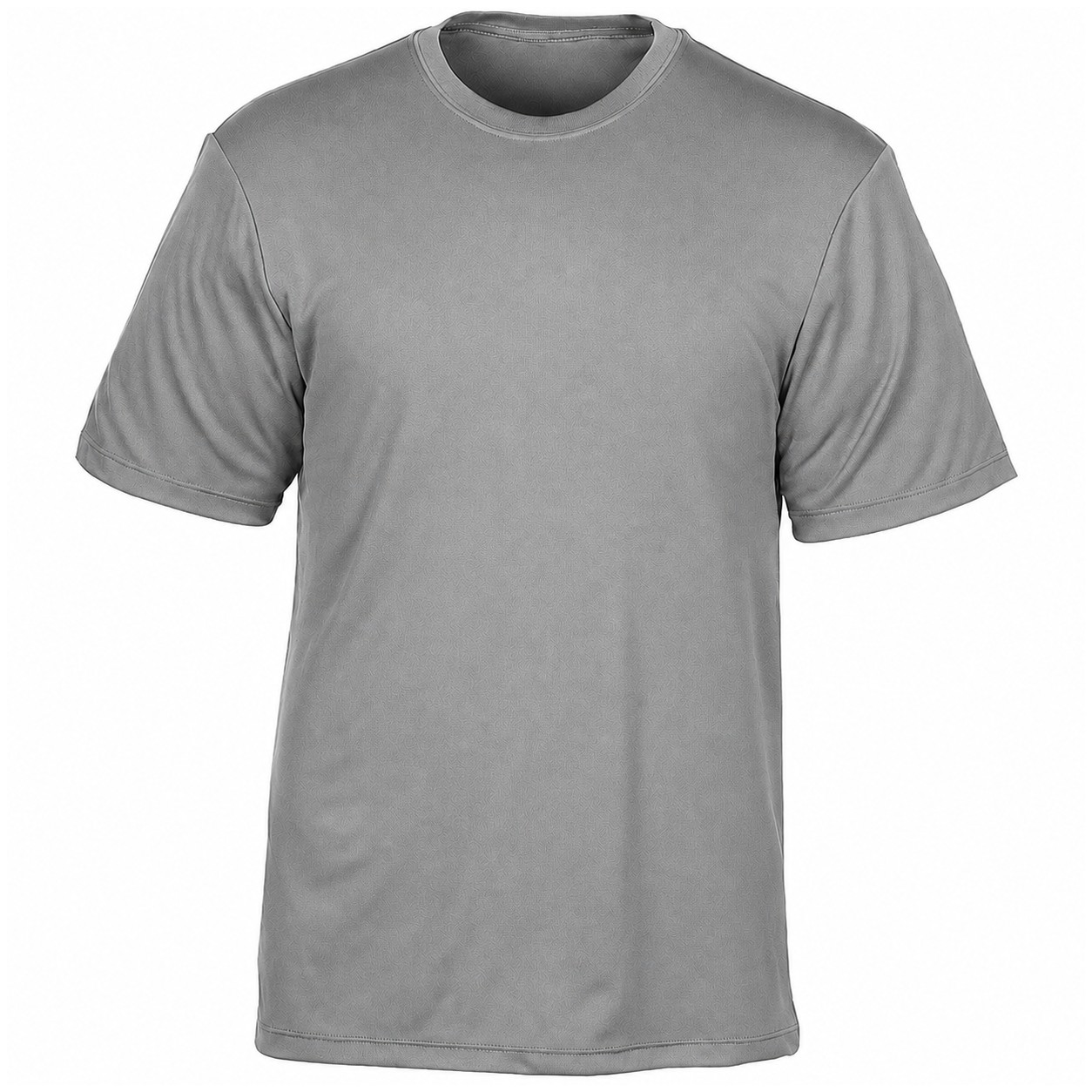 Moisture Wicking Polyester T Shirt — Gray