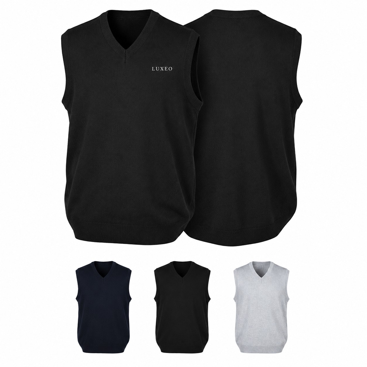 Men's Acrylic V-Neck Sweater Vest