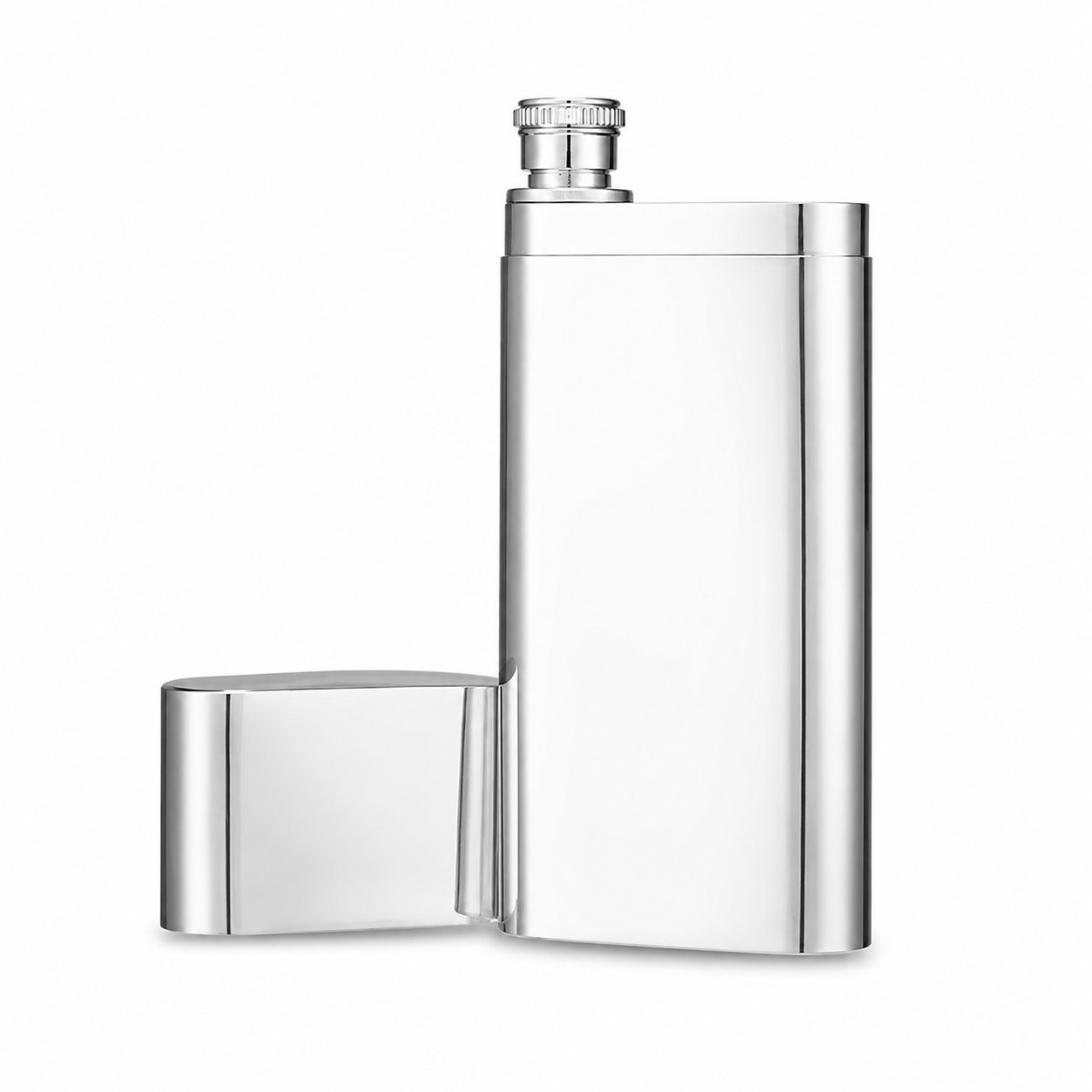 Dual Purpose Stainless Steel Cigar Flask — view 2