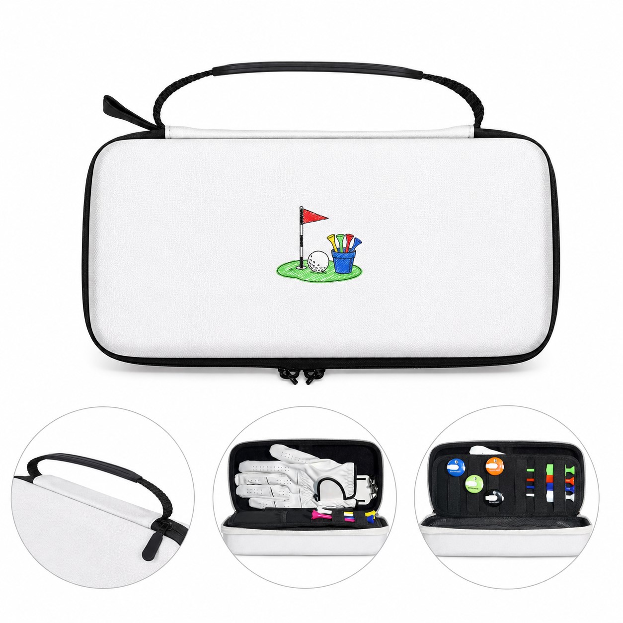 EVA Golf Accessory Organizer Case