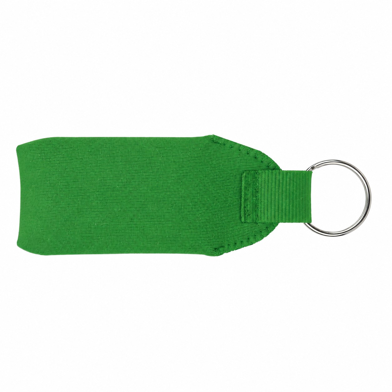 Floating Neoprene Key Fob Ring — Green