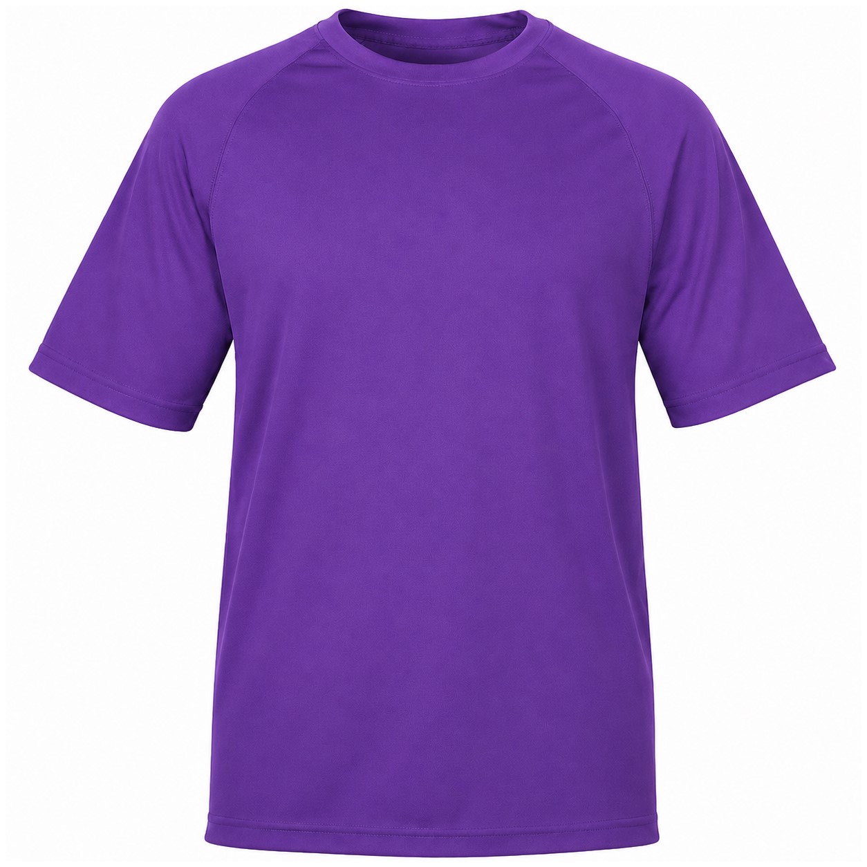 Ladies Recycled Polyester Half Zip Pullover — Purple