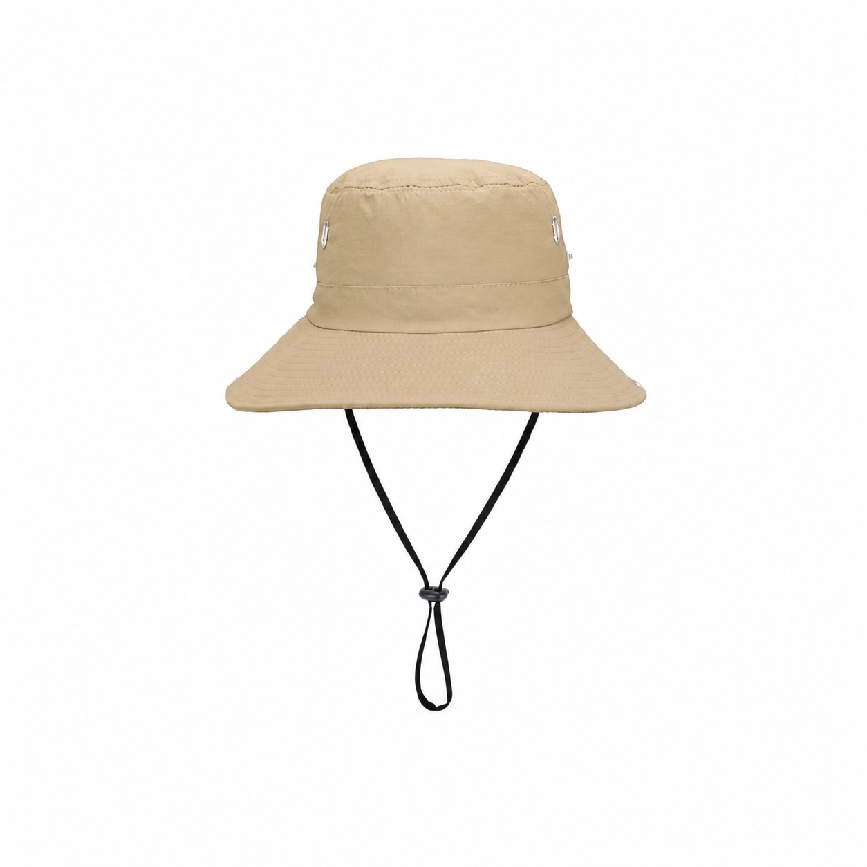 Polyester Bucket Hat — Khaki Beige