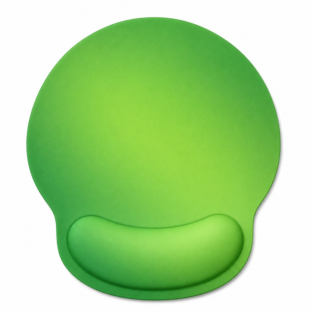 Ergonomic Gel Wrist Rest Mouse Pad — Green