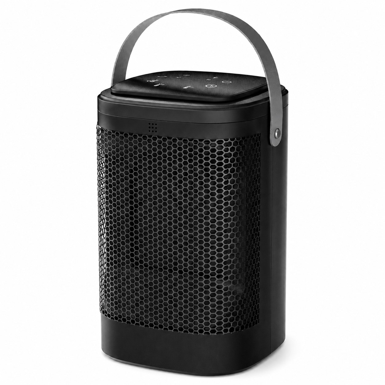 Portable Ceramic Indoor Space Heater — Gray
