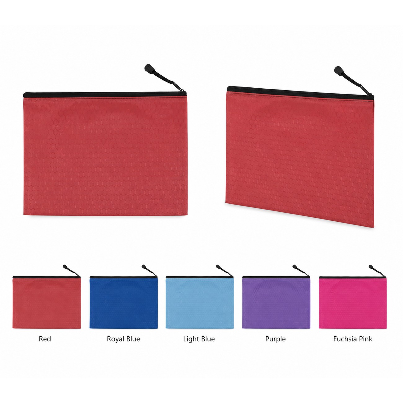 Canvas Zippered Travel Pouch