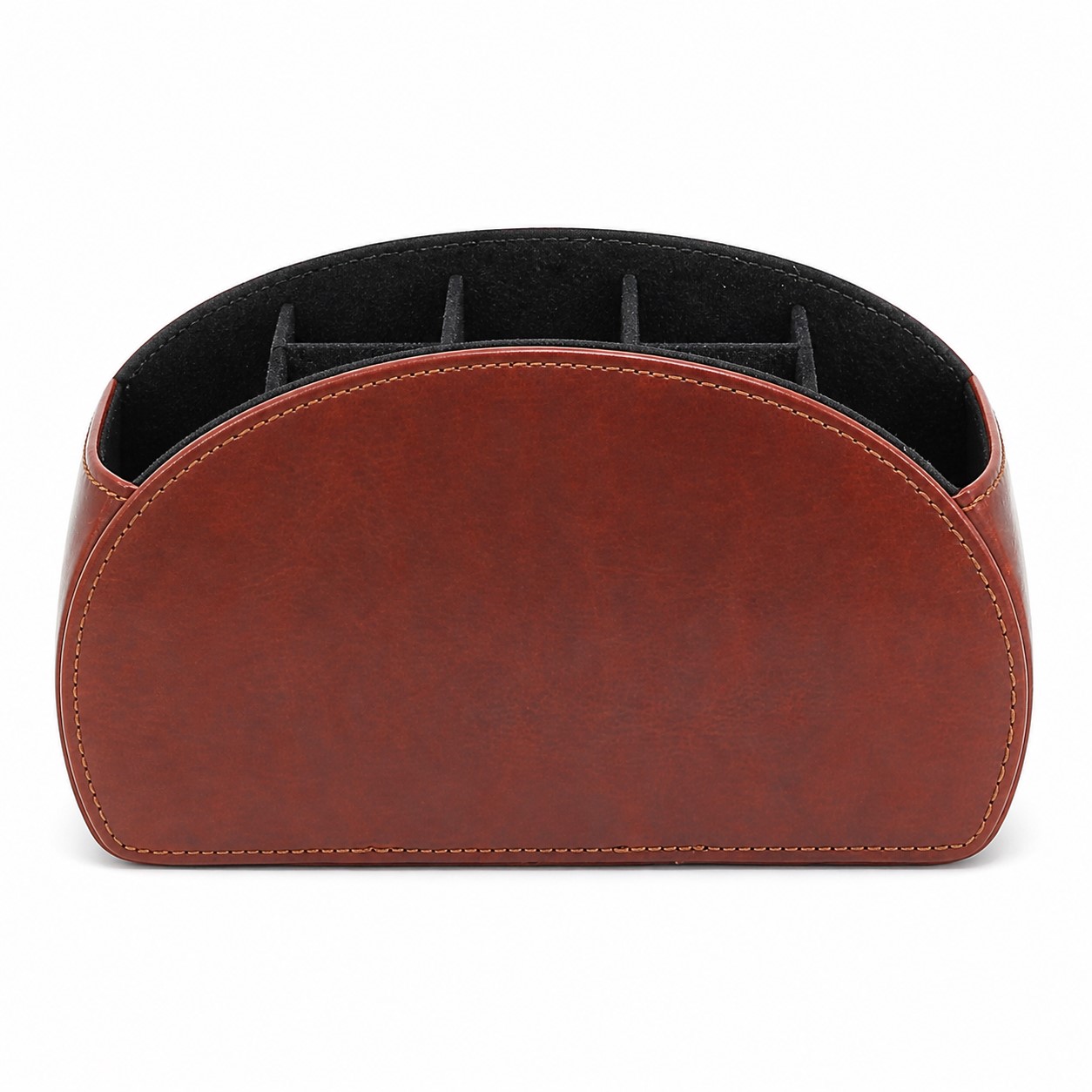Five Compartment PU Desktop Remote Holder — view 2