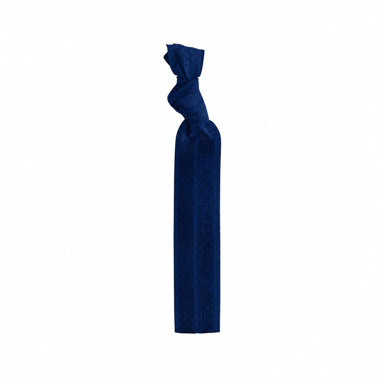 Elastic Spandex Hair Tie — Navy Blue