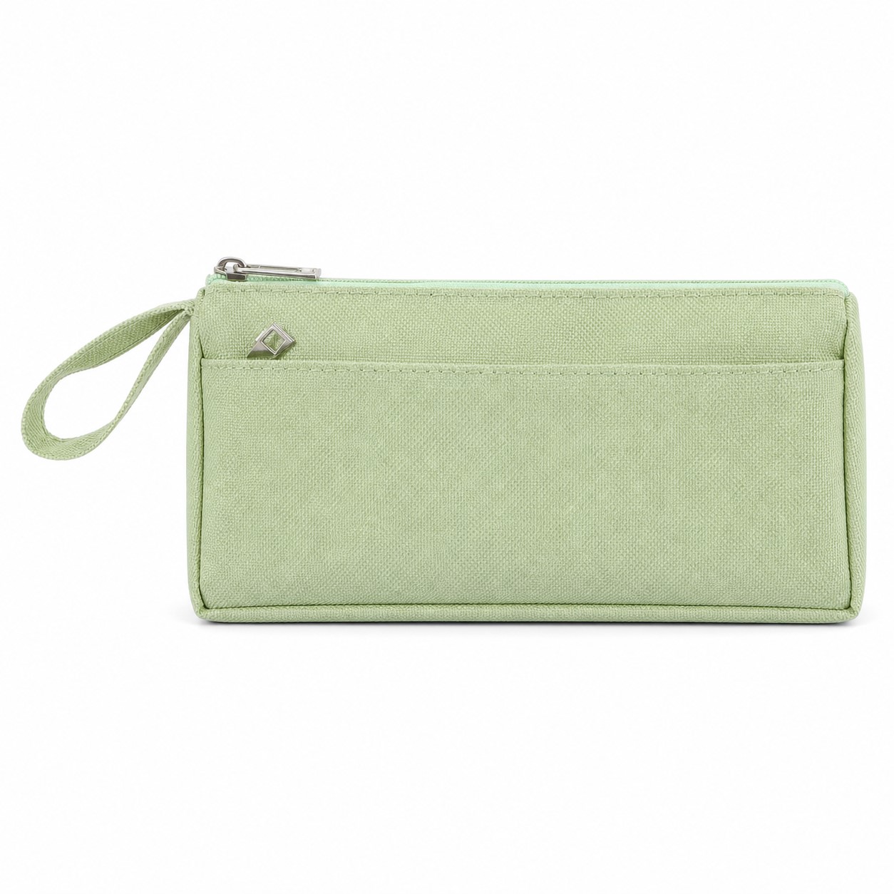 Canvas Pencil Case With Wrist Strap — view 2