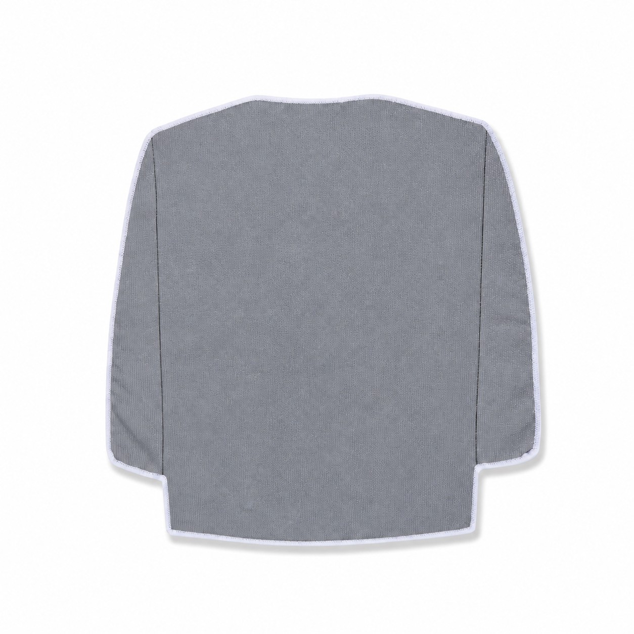 Jersey Shaped Microfiber Rally Towel — Gray