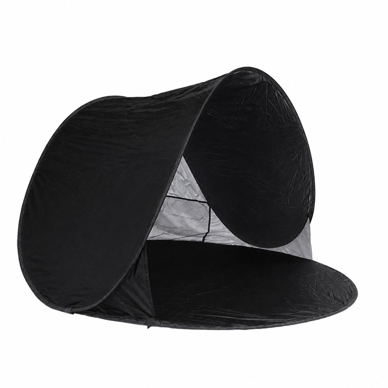 Polyester Pop Up Sun Shelter — Black