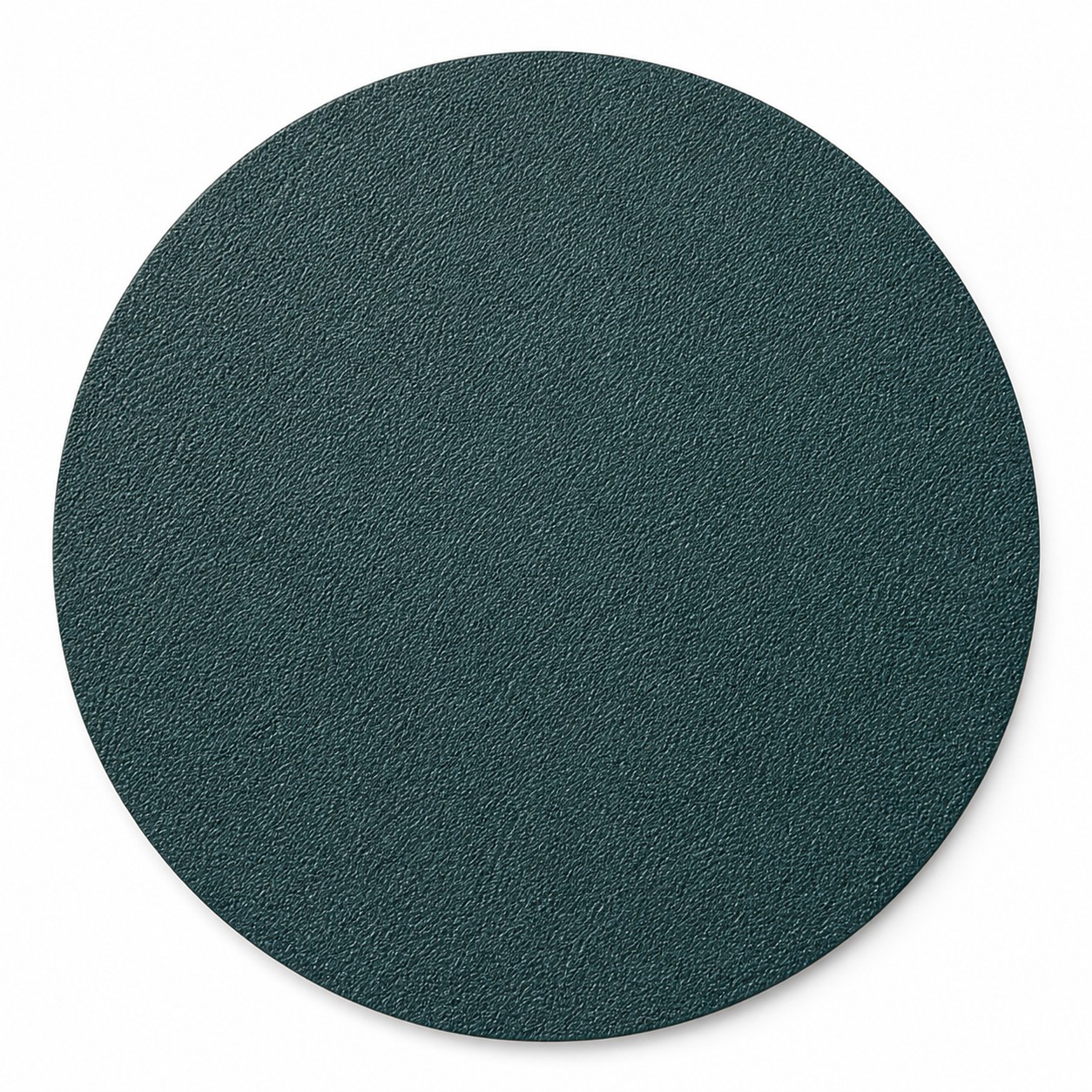 Durable Round PU Leather Drink Coaster — view 2
