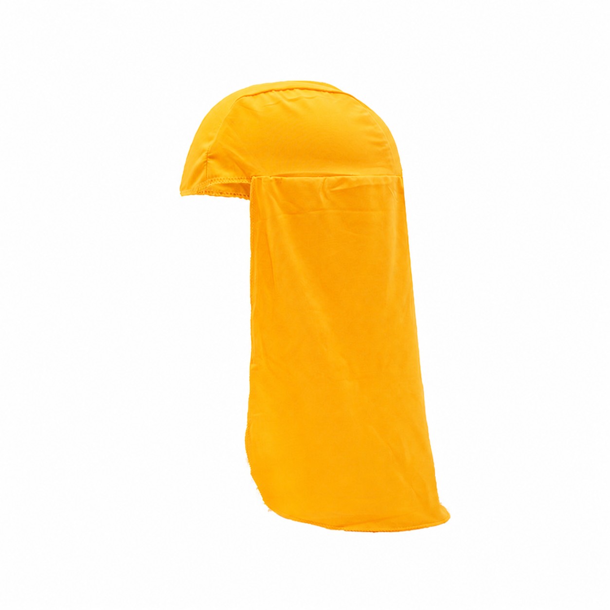 Milk Silk Helmet Liner Cap — Orange Yellow