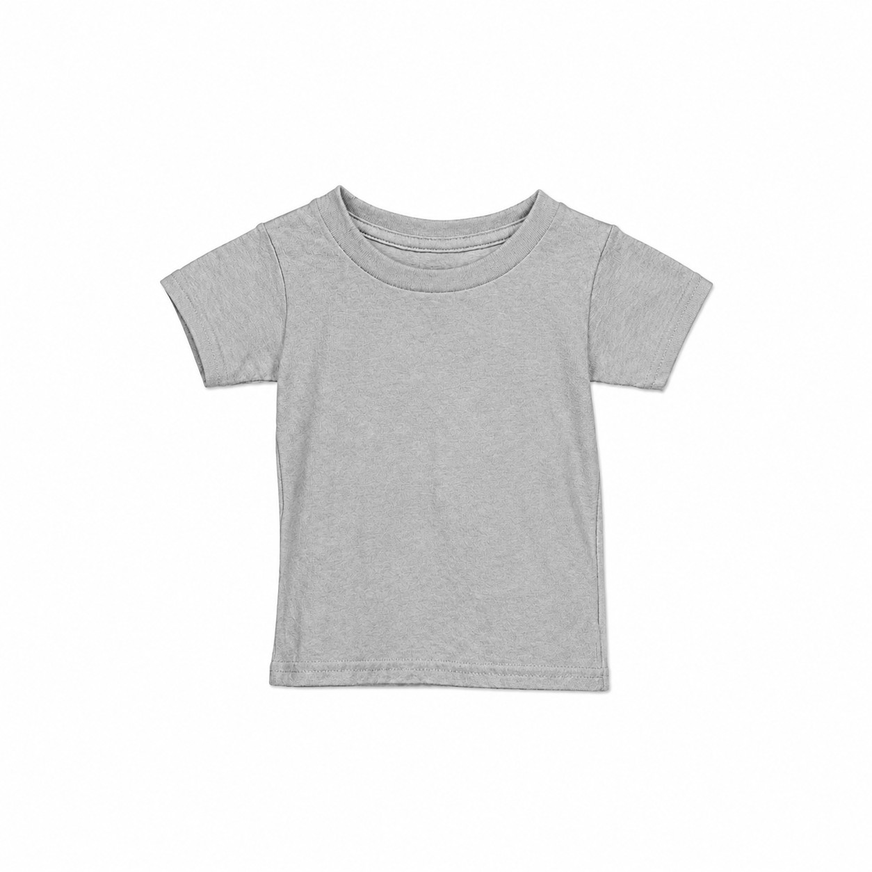 Toddler Cotton Short Sleeve T Shirt — Gray