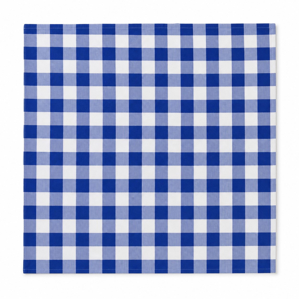 Square Polyester Plaid Tablecloth — view 2