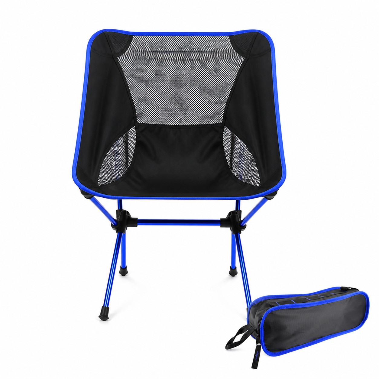 Mesh Folding Camp Chair And Carry Bag — view 2