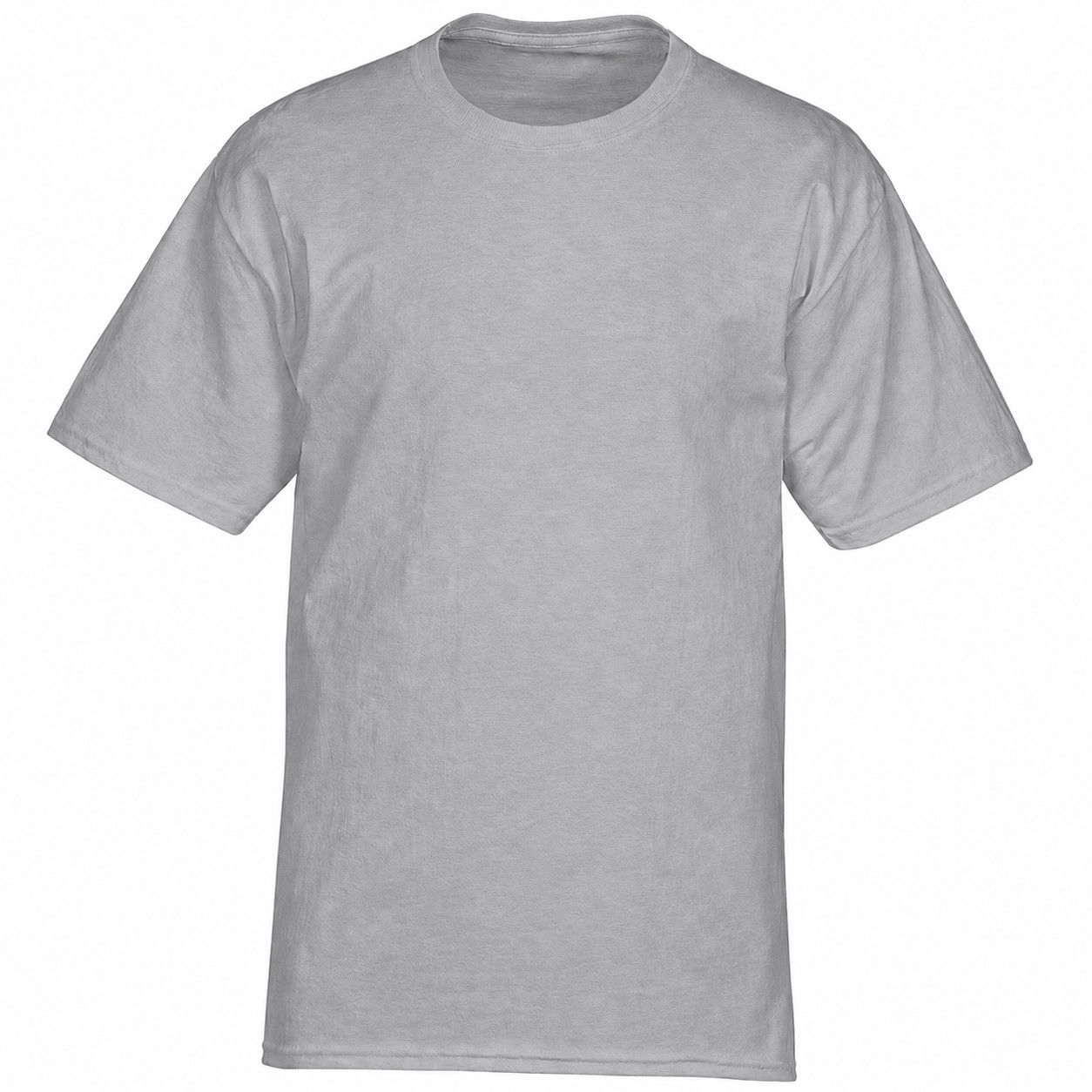 Authentic Cotton Screen T Shirt — Gray