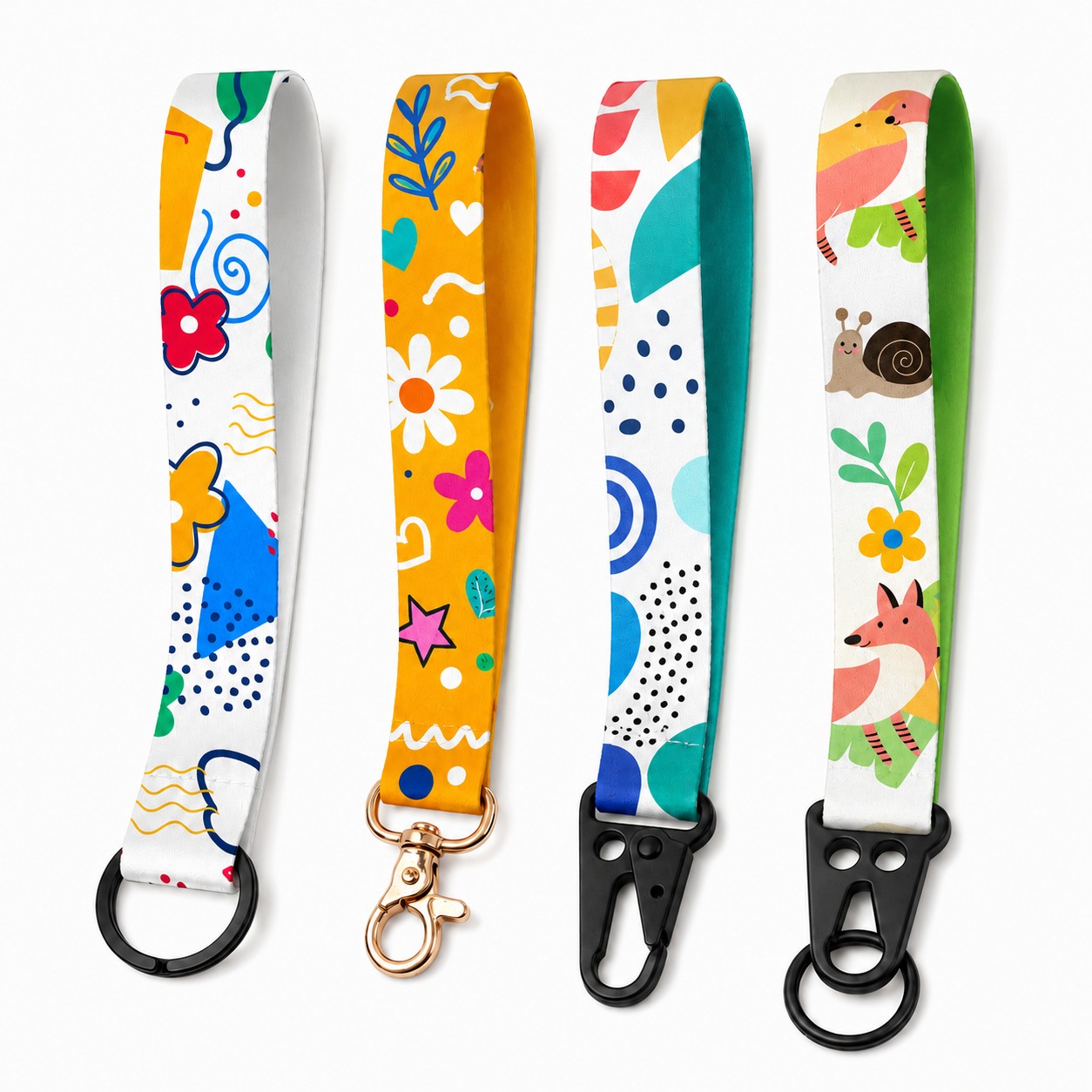 One-Inch Polyester Wrist Lanyard
