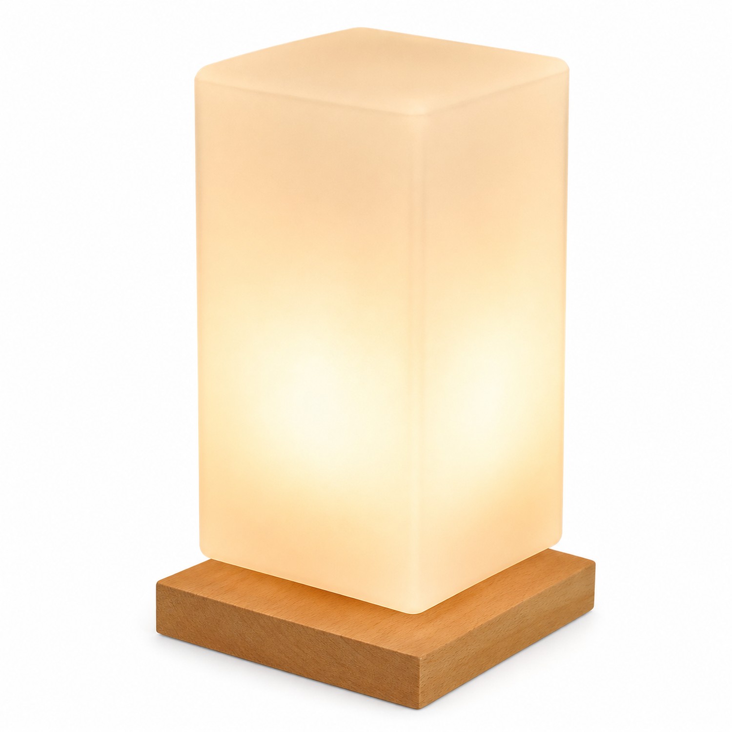 Frosted Glass LED Table Lamp — view 2