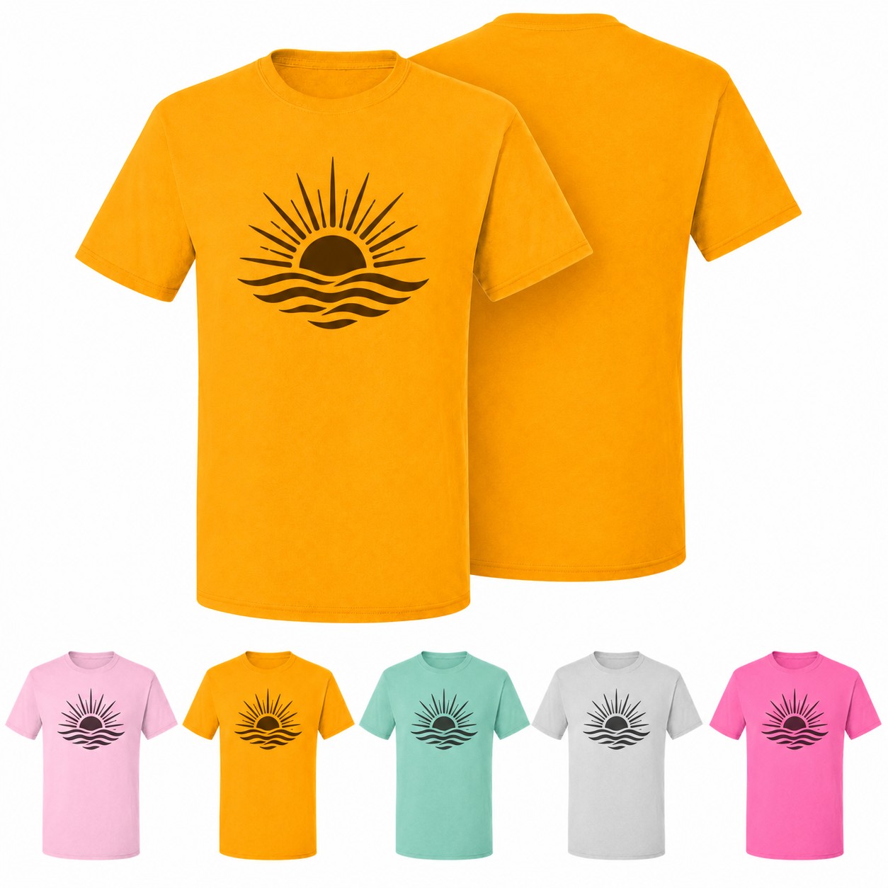 Cotton Polyester Moisture-Wicking T-Shirt