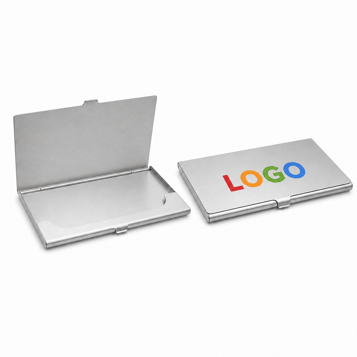 Slim Aluminum Business Card Case
