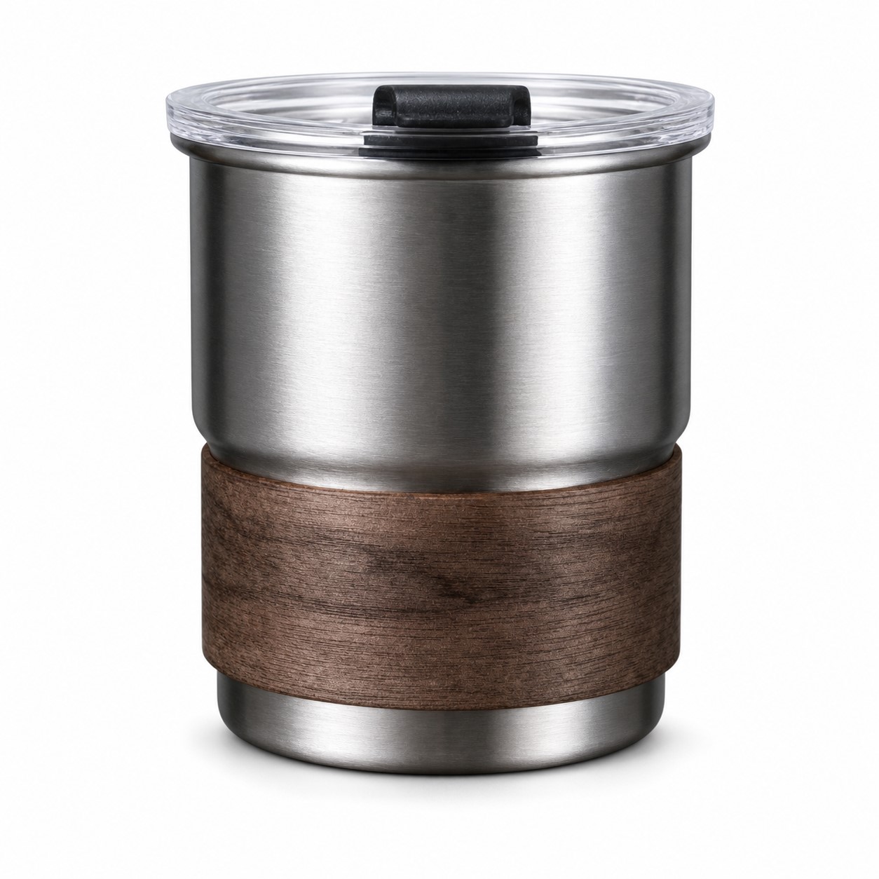 Stainless Steel Camping Cup With Dual Lid — view 2