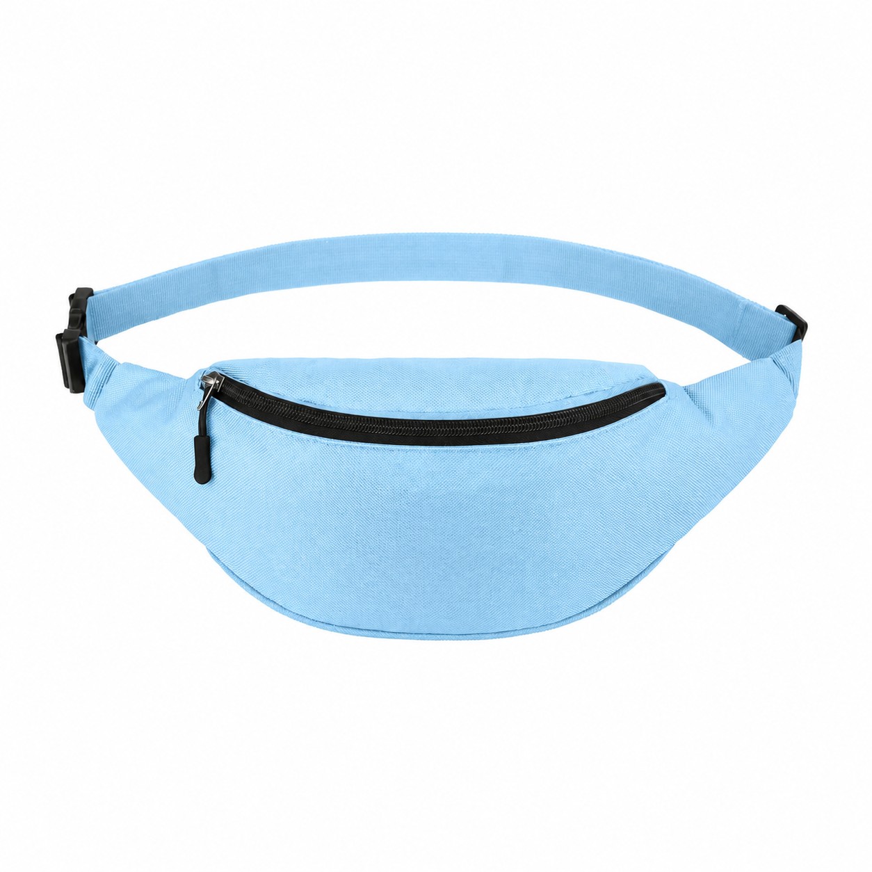 600D Polyester Fanny Pack — Sky Blue