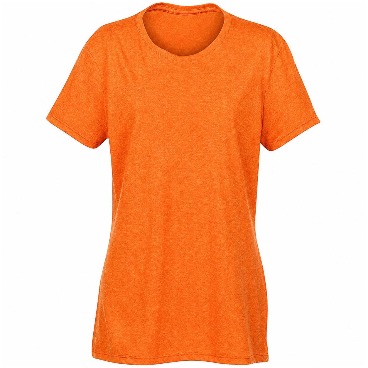 Ladies' Tri-Blend Short-Sleeve Tee — Orange