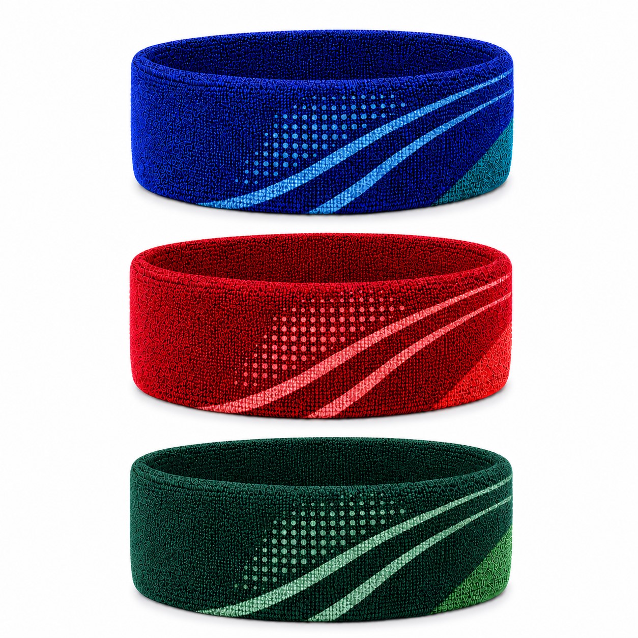 Quick Dry Nylon Headband With Silicone Grip