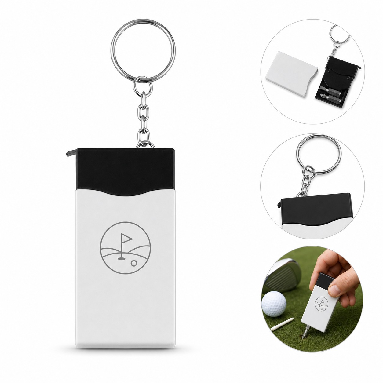 Mini Stainless Steel Screwdriver Keychain Set